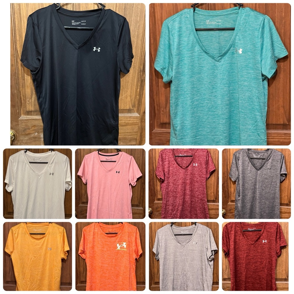 10 Women’s Under Armour heatgear T-shirt